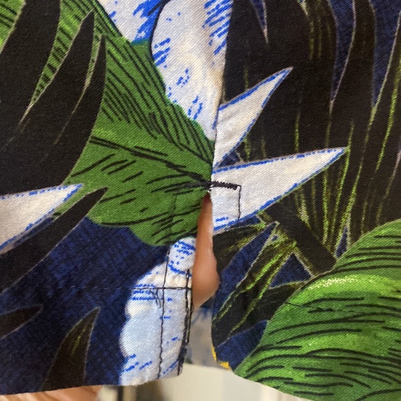 GEORGE l Men’s Short-Sleeve l Rayon l Button-down l Casual l Vibrant Blue l Sz L - Picture 11 of 13